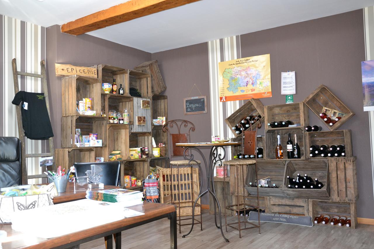 Camping La Mare Aux Fees Hotel Roquefeuil Екстериор снимка